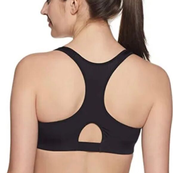 Nike Women's Training Pro Rival Sports Non Wire Bra, Black, 34C - Picture 2 of 6